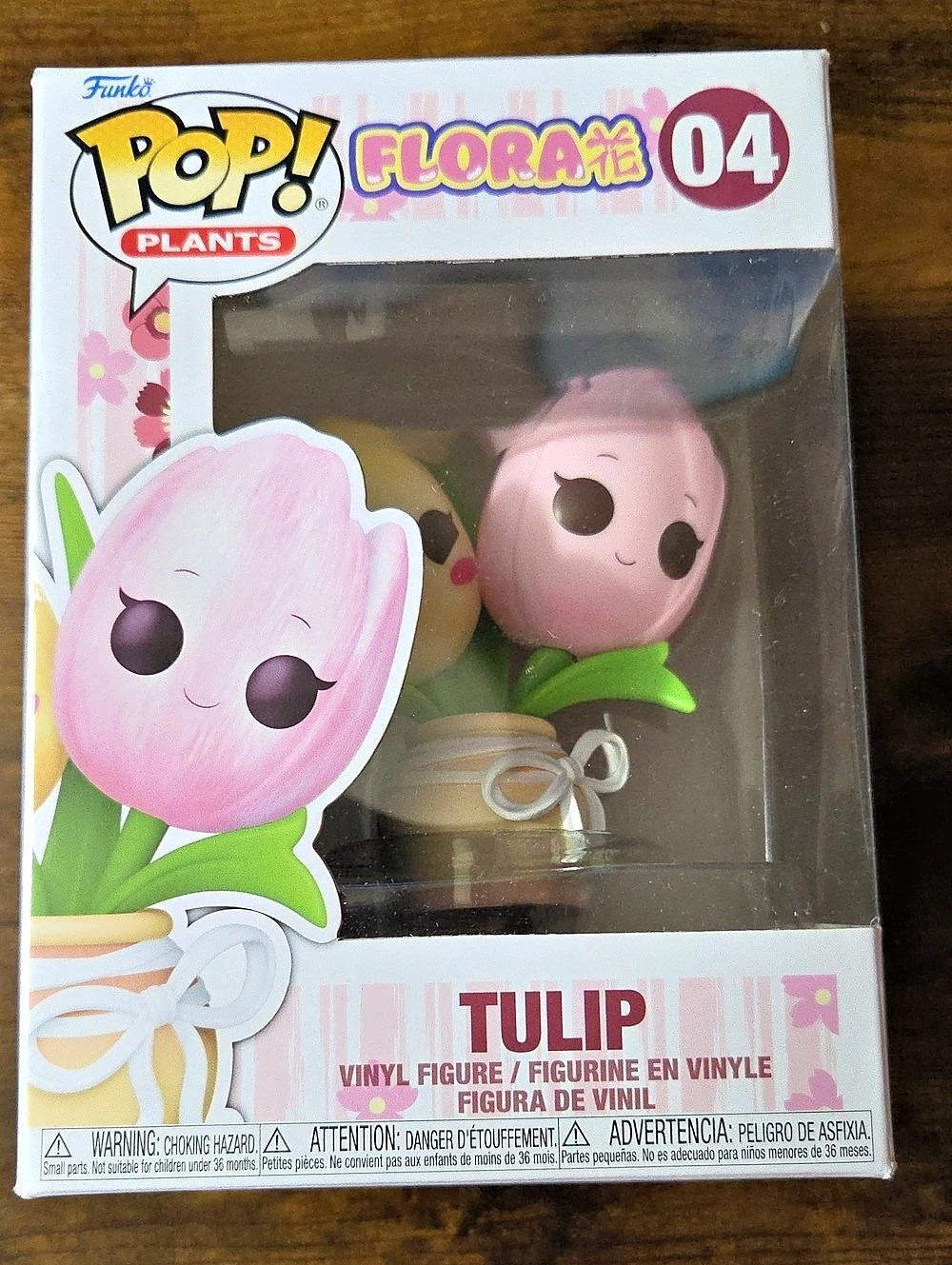 Funko Pop! Plants Tulip #04 Vinyl Figure Pink & Green